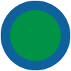 green blue dot
